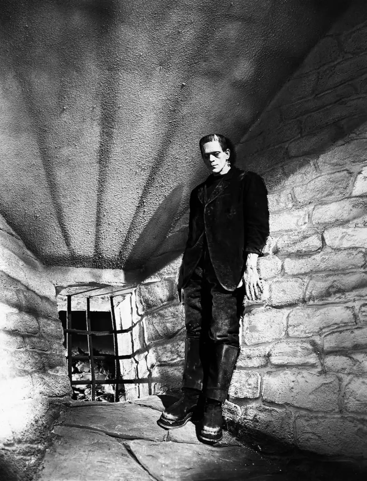 Imagen de la película Frankenstein protagonizada por Boris Karloff
