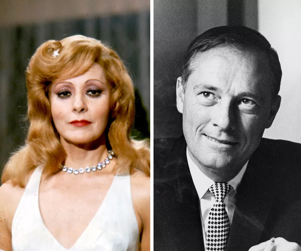 Silvia Pinal y Conrad Hilton, Jr.