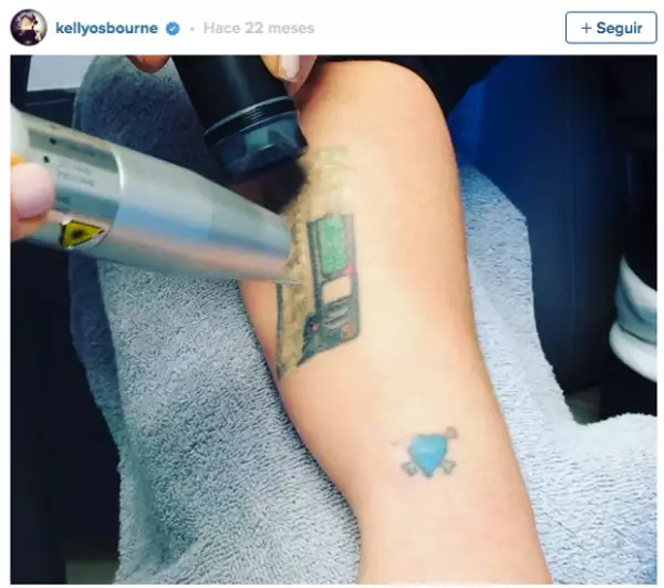 Kelly habñia declarado que ya no estaba cómoda con su cuerpo pintado.