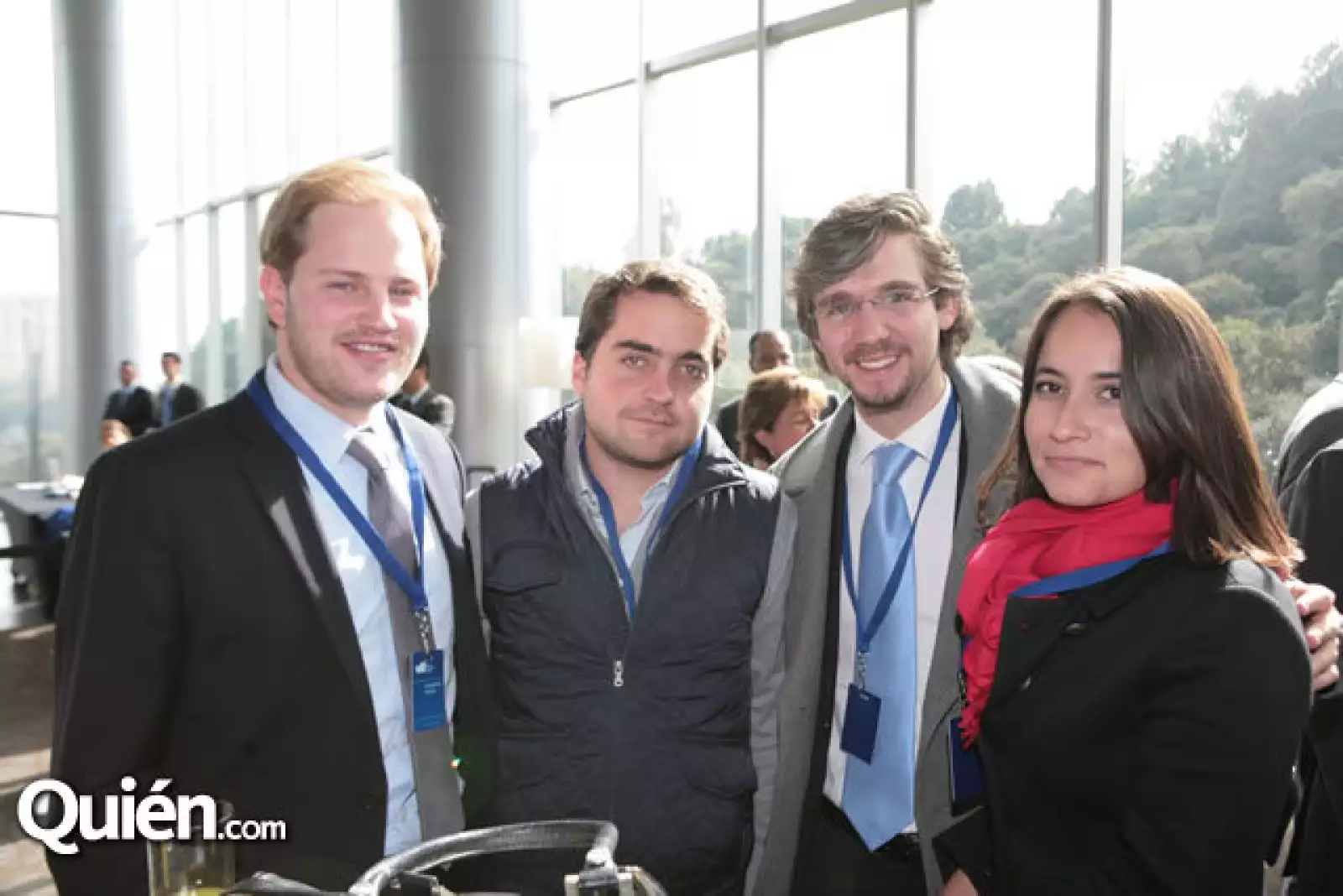 Alejandro Santiel, Diego Madrazo, Diego Ocejo y Elizandra Cardoso
