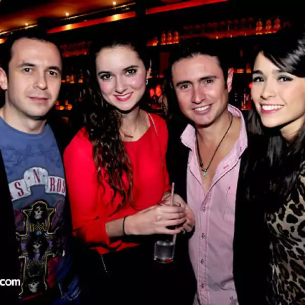 Alexis Schmidt,Cristy García,Manuel Romo y Elena García