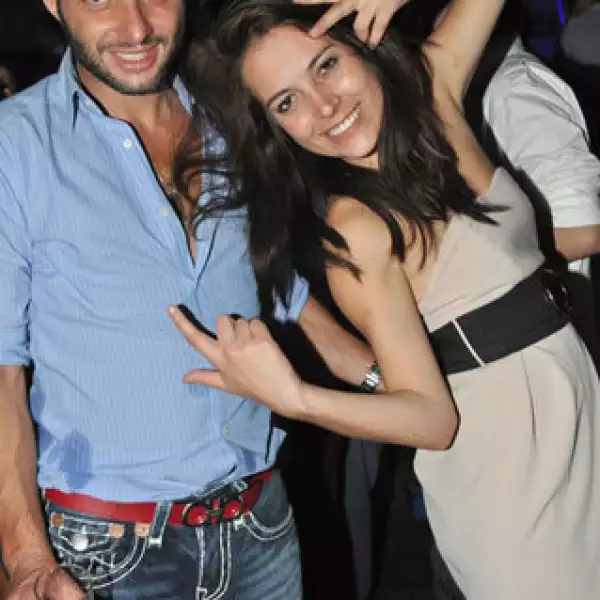 Alex Laclau y Miriam Méndez