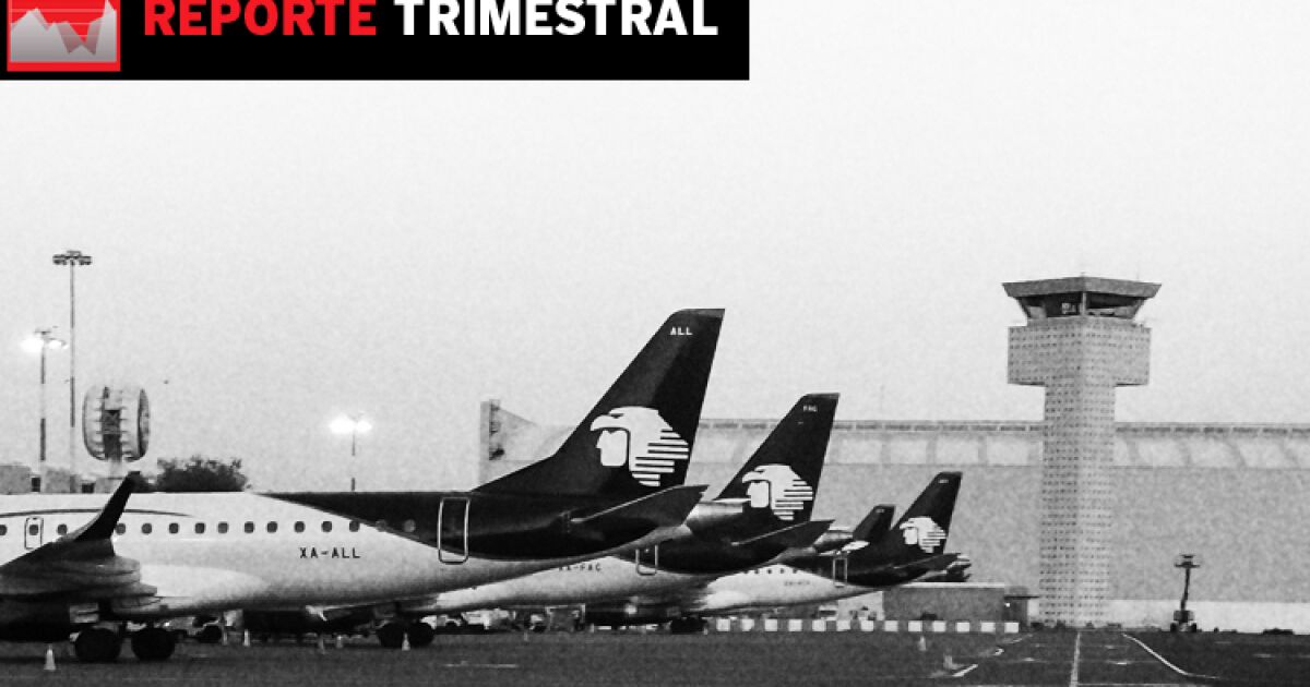 Aeroméxico recorta su pérdida neta a 2,800 mdp