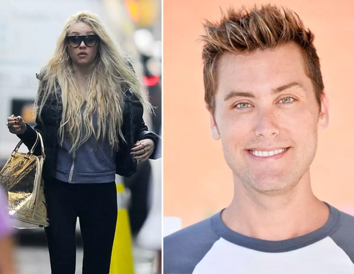 Lance Bass acudió a una estación de radio en Las Vegas donde comentó que su amiga tenía un problema mental; la actriz le respondió vía Twitter.