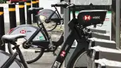 Estación de Ecobici en CDMX.