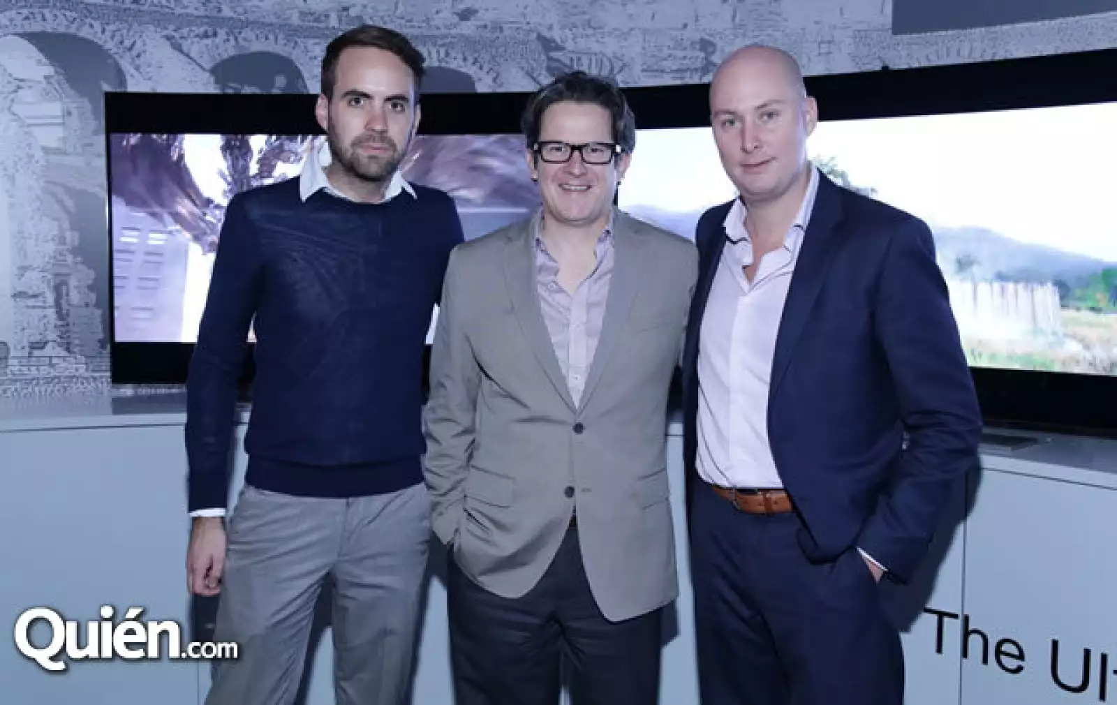 Patricio Ordoñana,Raúl Zárraga y José Escamilla