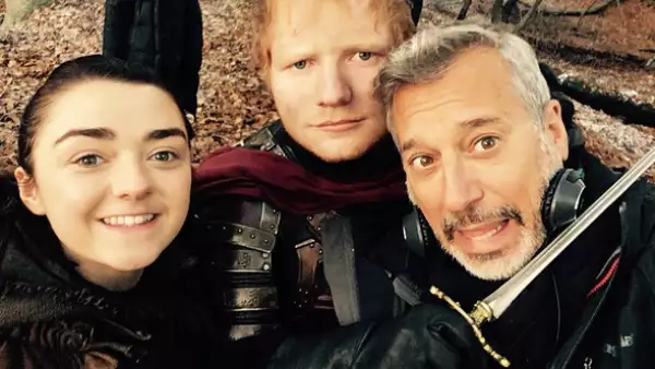 Maisie Williams, Ed Sheeran