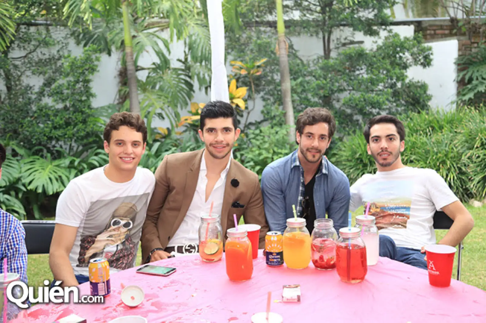 Rodrigo Camberos,Julio de la Mora,Álvaro Murillo y Santiago Sainz