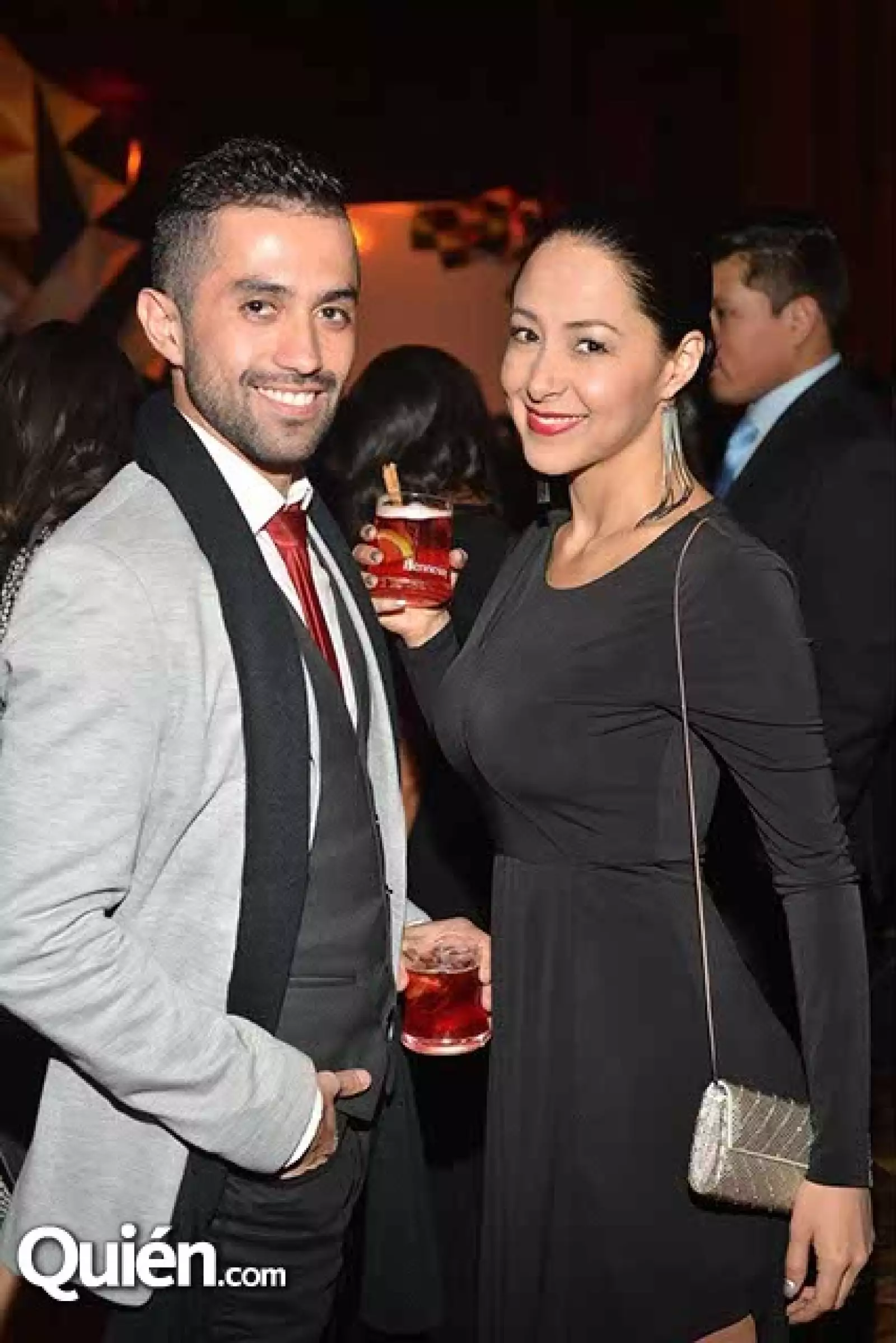 Adal Tiscarenio y Mariana Zamorano.