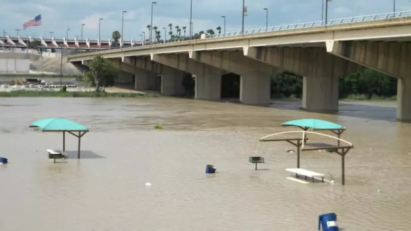 Rio Bravo crecido