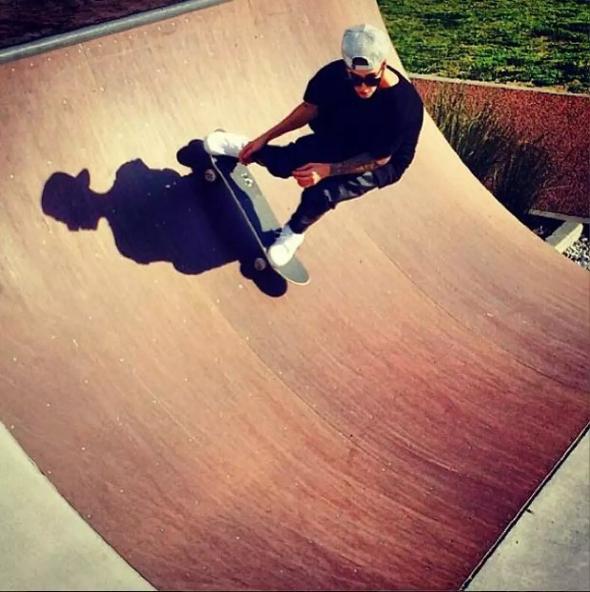 Justin es fan de la cultura urbana.