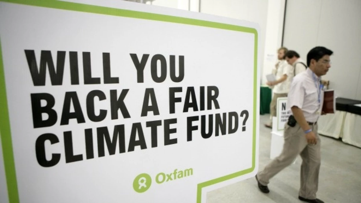 fondo justo cambio climatico oxfam