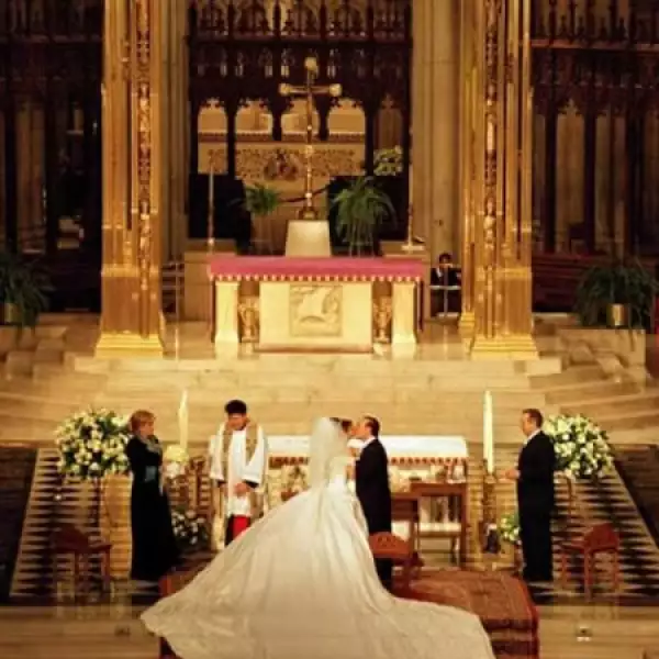 La ceremonia se realizó en la Catedral de San Patricio.