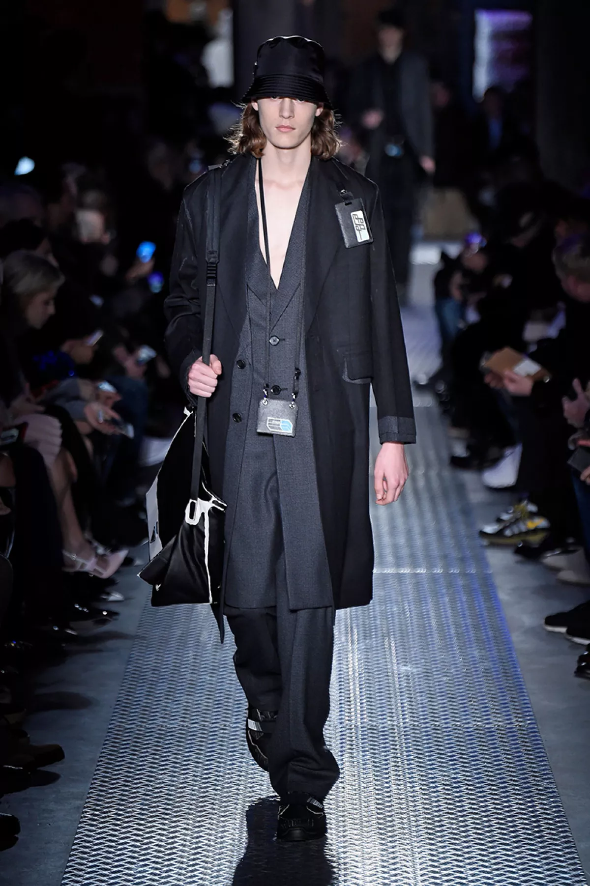 Prada show, Runway, Fall Winter 2018, Milan Fashion Week Men's, Italy - 14 Jan 2018