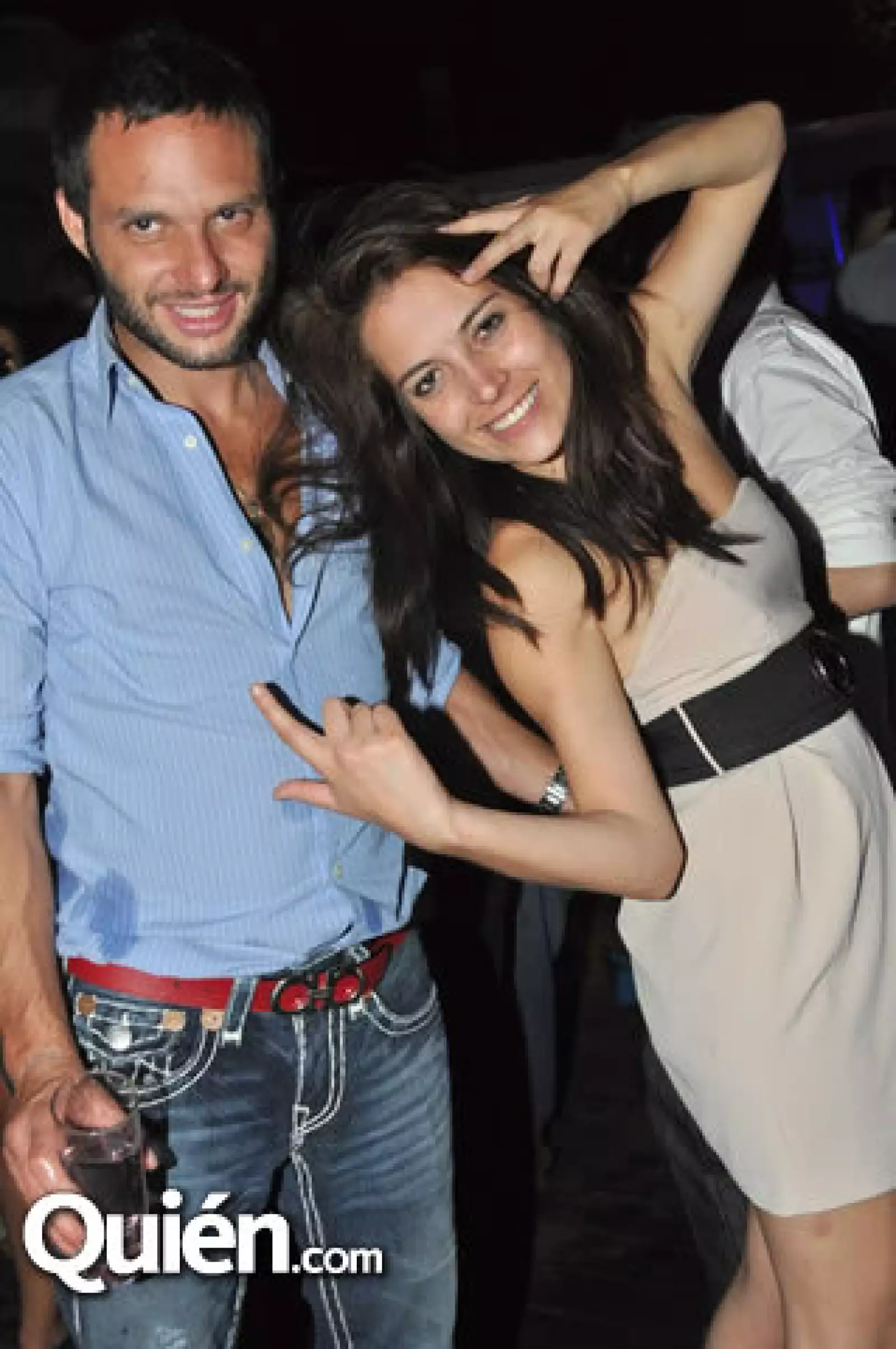 Alex Laclau y Miriam Méndez