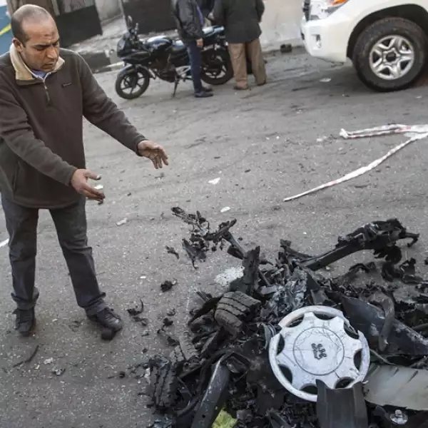 egipto, explosión, sede policia