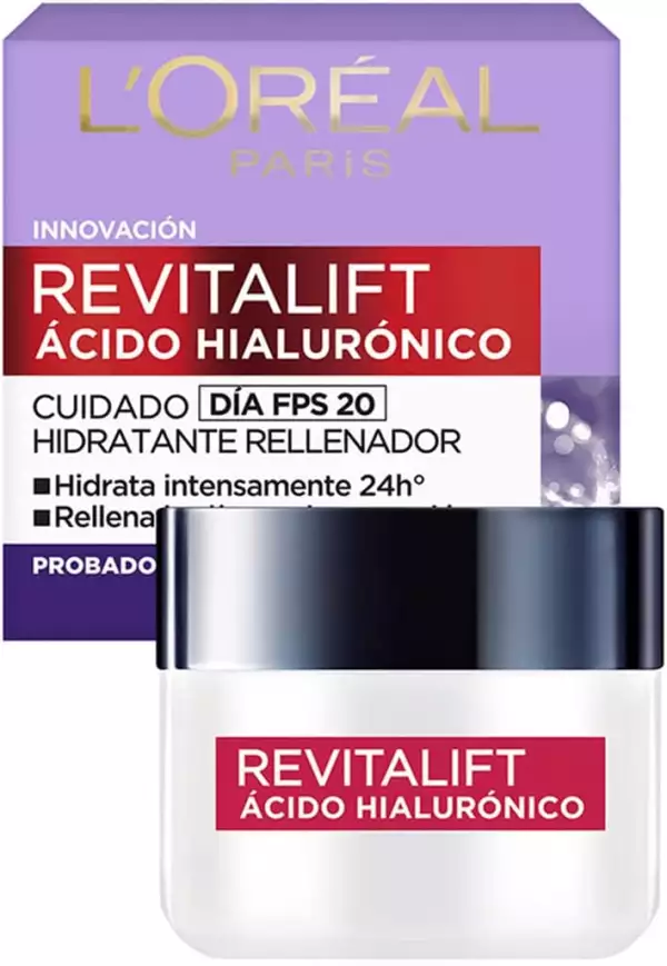 Crema de ácido hialurónico de loreal