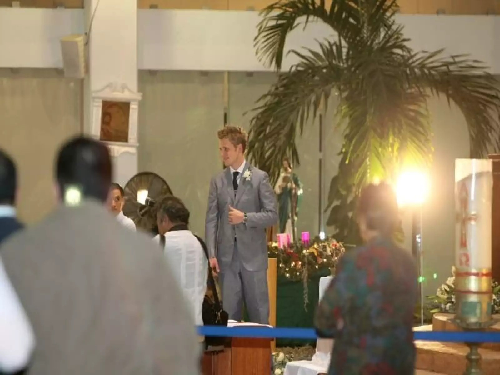 Boda de Alexander Acha y Christiane Burillo.