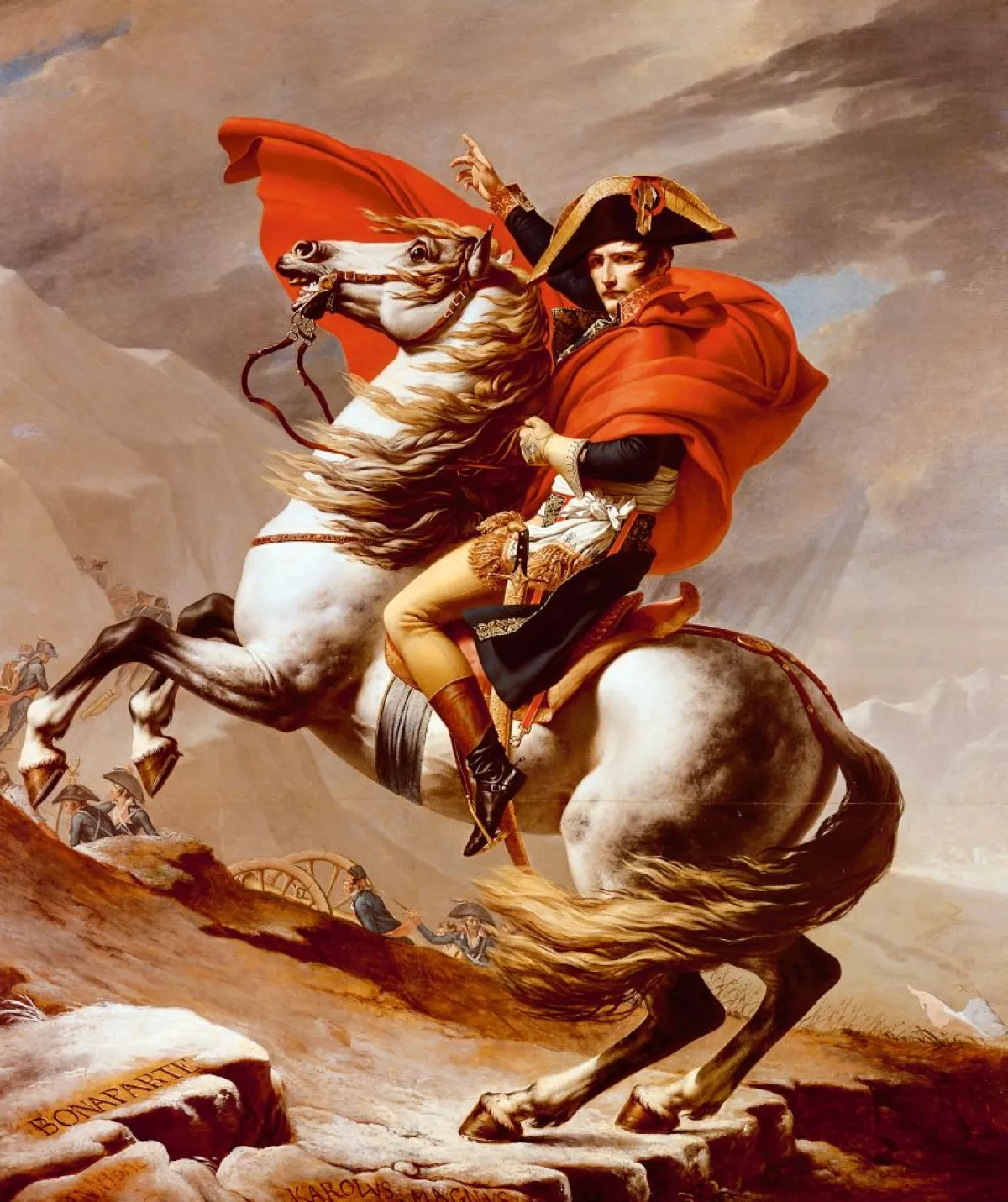 Bonaparte crossing the St Bernard Pass