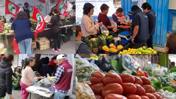Políticos le dan competencia a mercados públicos en CDMX con puestos de "abasto popular" 