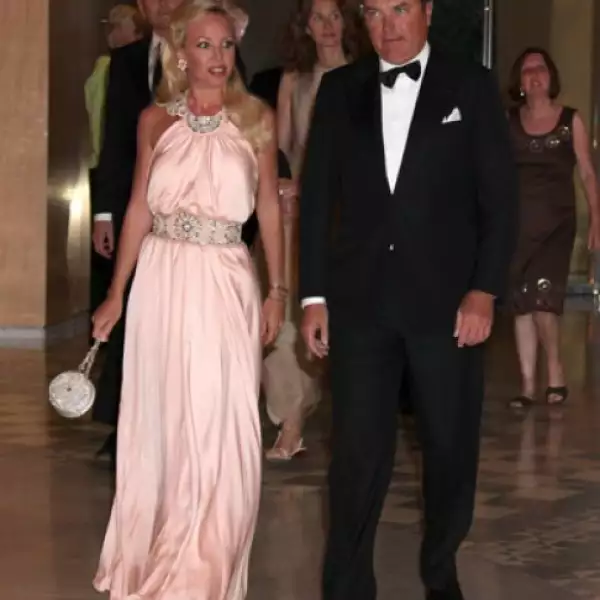 Los Príncipes de Boubon Sicilia también evidenciaron su elegancia.