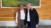 Hacen las paces los líderes de Morena en el Congreso, Ricardo Monreal y Adán Augusto López