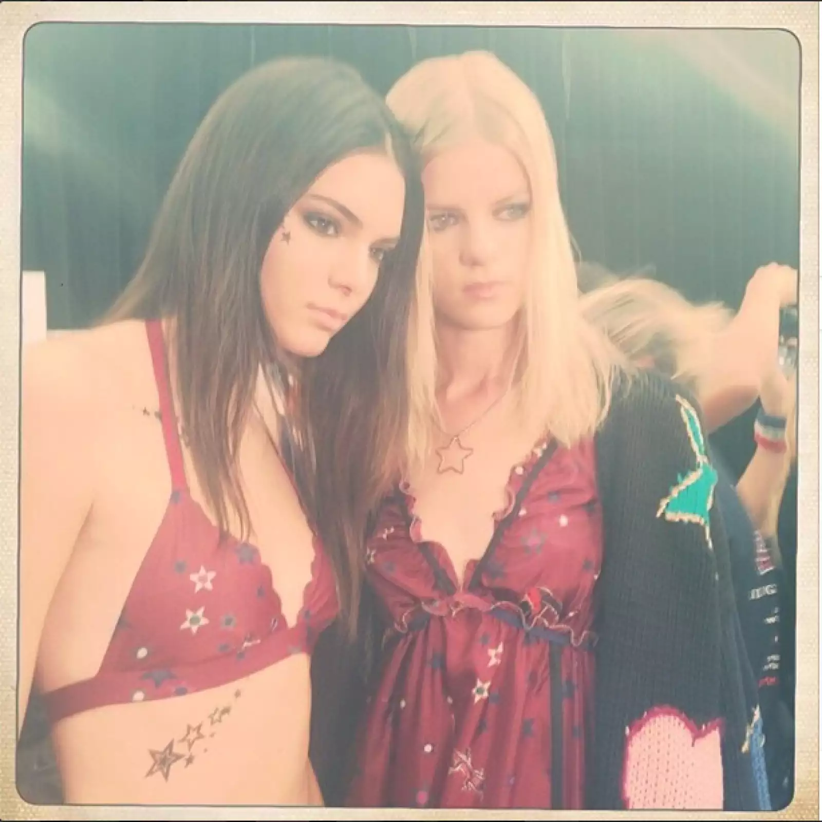 Pat McGrath @patmcgrathreal:  #Obsessed !! #TheLook @tommyhilfiger #Tommyhilfiger #Tommyspring15 #ss15 with the #beautiful @kendalljenner #KendallJenner and #KadriVahersalu