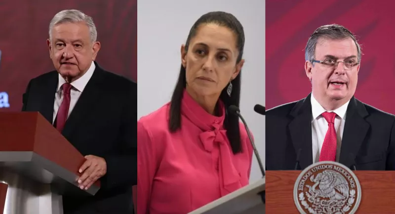 Denuncias contra AMLO Sheinbaum y Ebrard