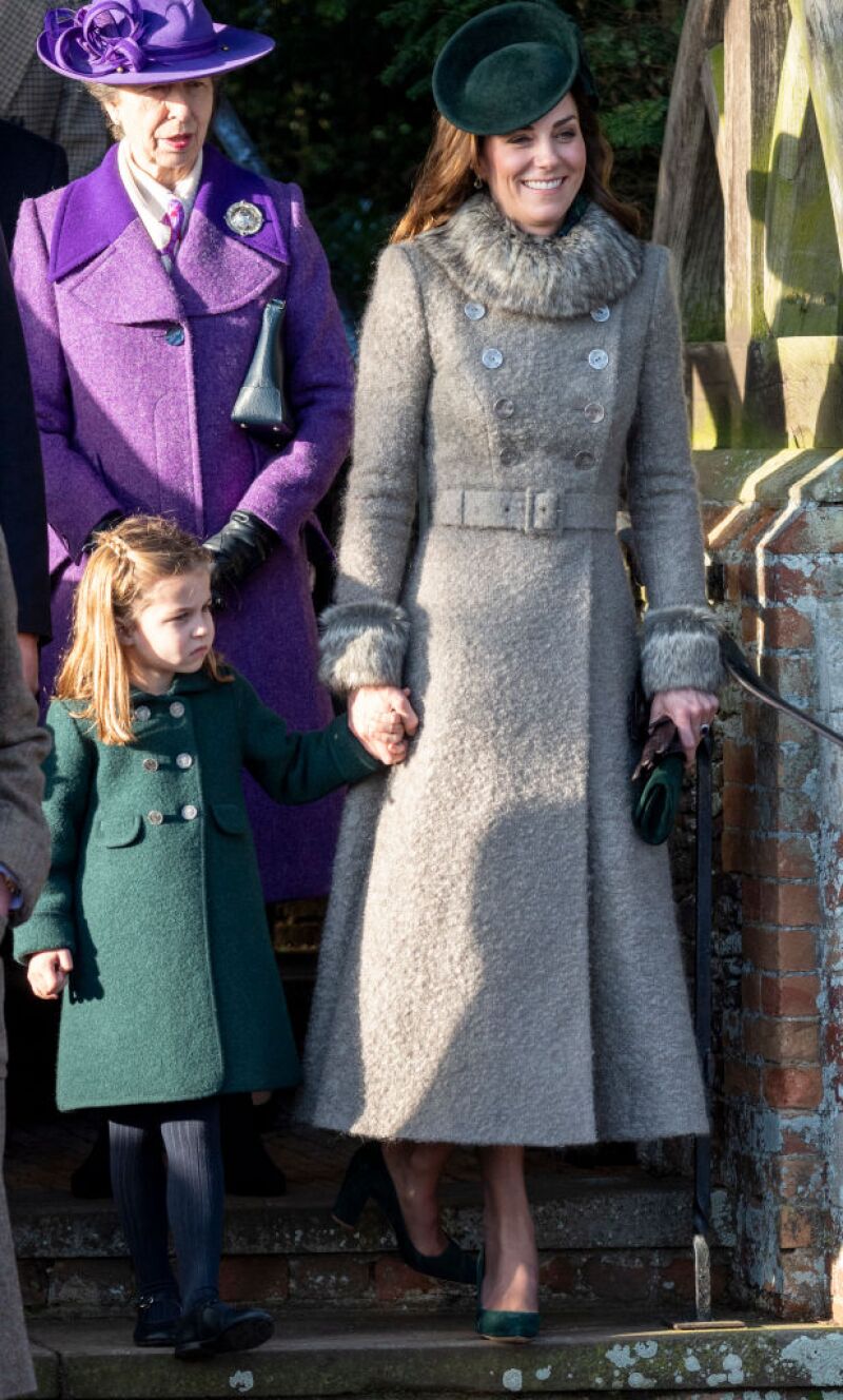 Kate Middleton y la princesa Charlotte