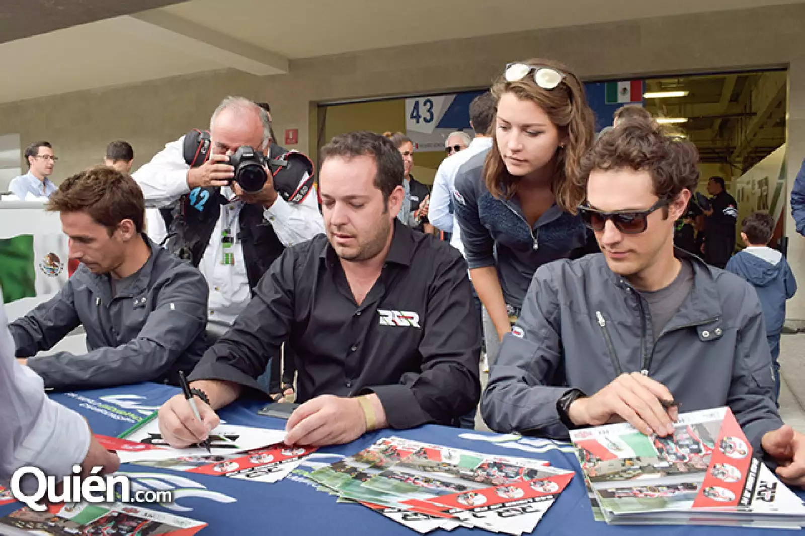 Felipe Albuquerque, Ricardo González y Bruno Senna
