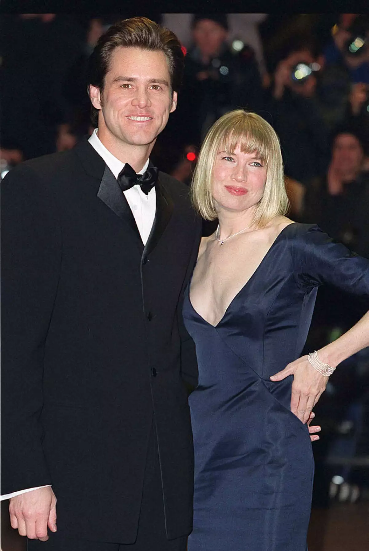 Jim Carrey y Renée Zellweger.