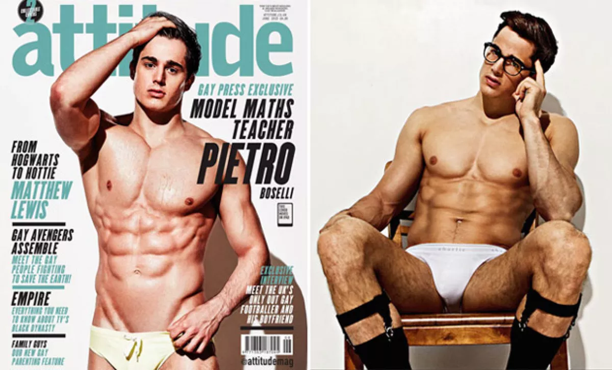Su físico lo ha convertido en un modelo profesional.