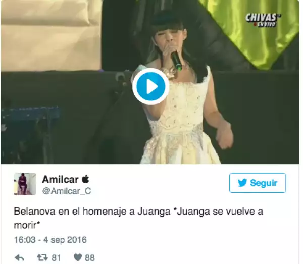 Estos fueron algunos de los tuits en donde criticaron a la vocalista de Belanova.