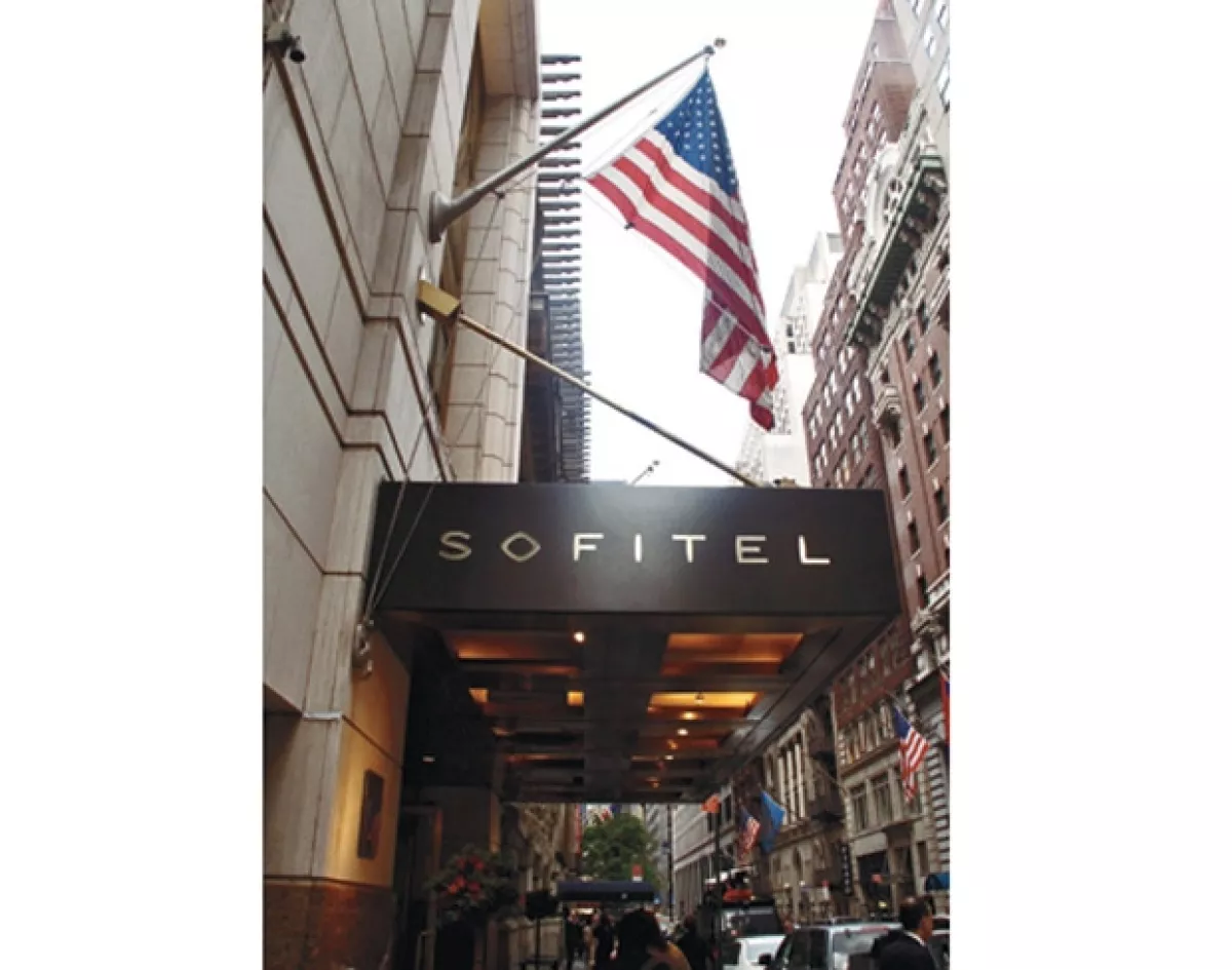 LA ESCENA. En una suite de tres mil dólares por noche de este hotel de Manhattan, el directivo del FMI presuntamente atacó a una camarera.