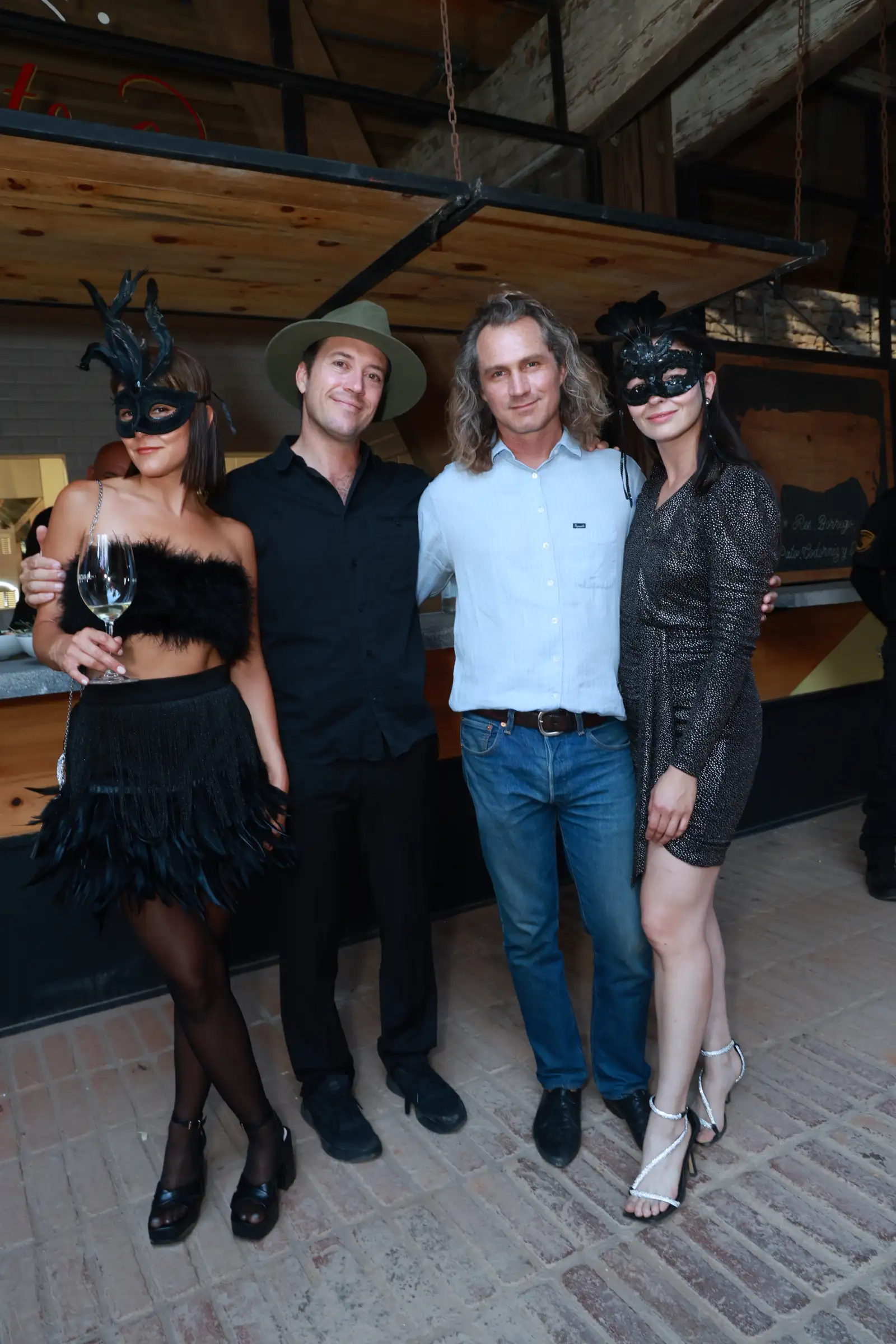 Karina campos , Dj Pasternak, Matt Lamkin y Priscila Madrigal 