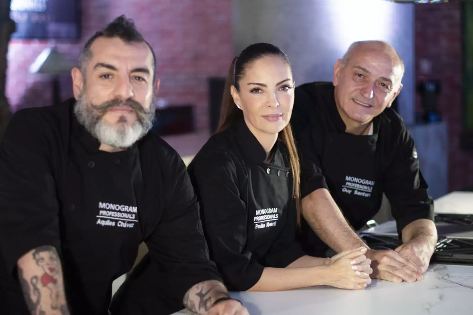 Aquiles Chavez, Paulina Abascal, Guy Santoro.jpg