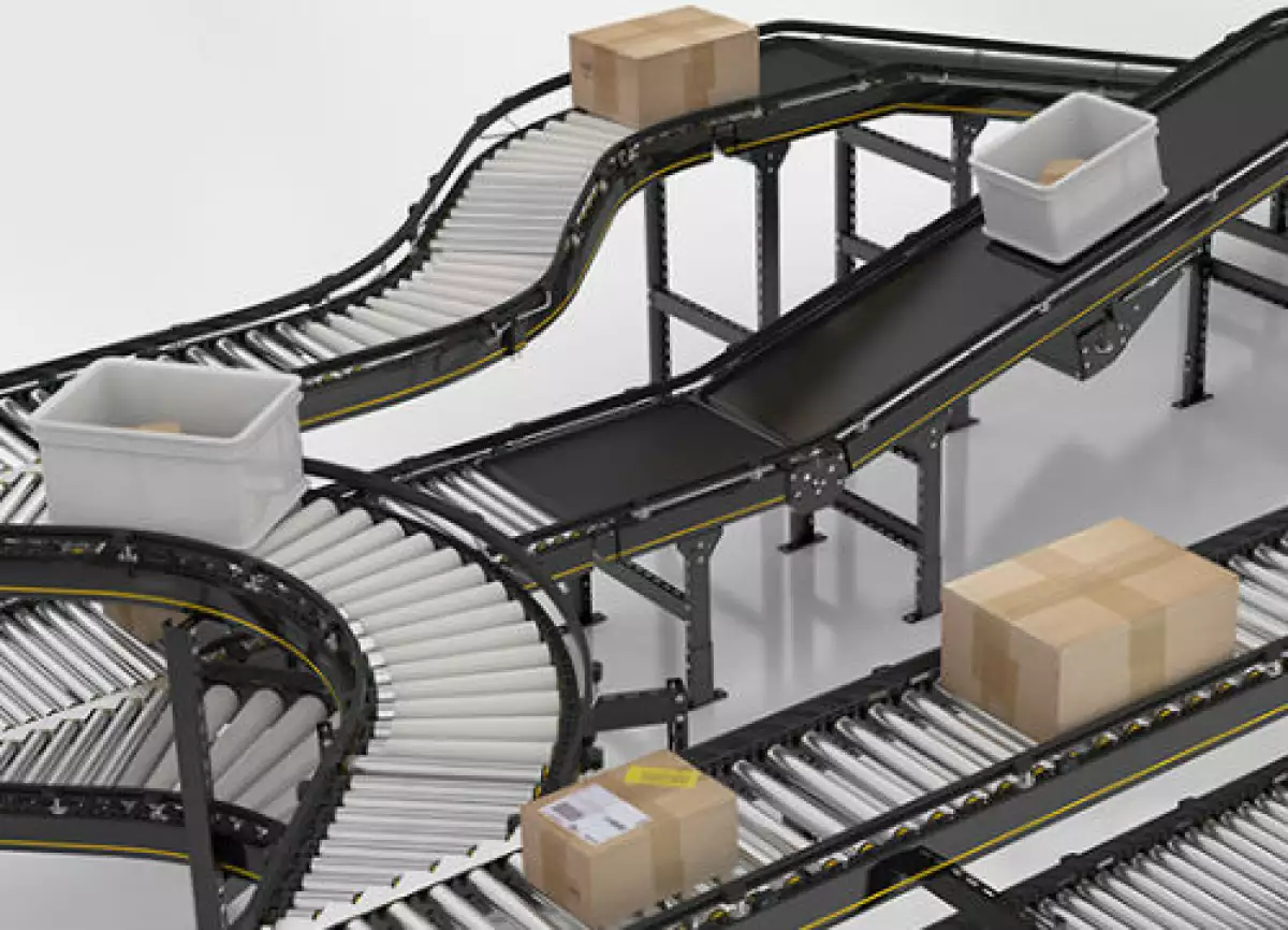 Interroll transportador