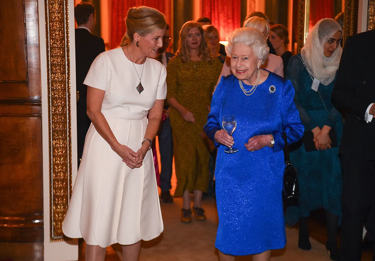 The Queen Hosts A Reception To Celebrate The Work Of The Queen Elizabeth Diamond Jubilee Trust