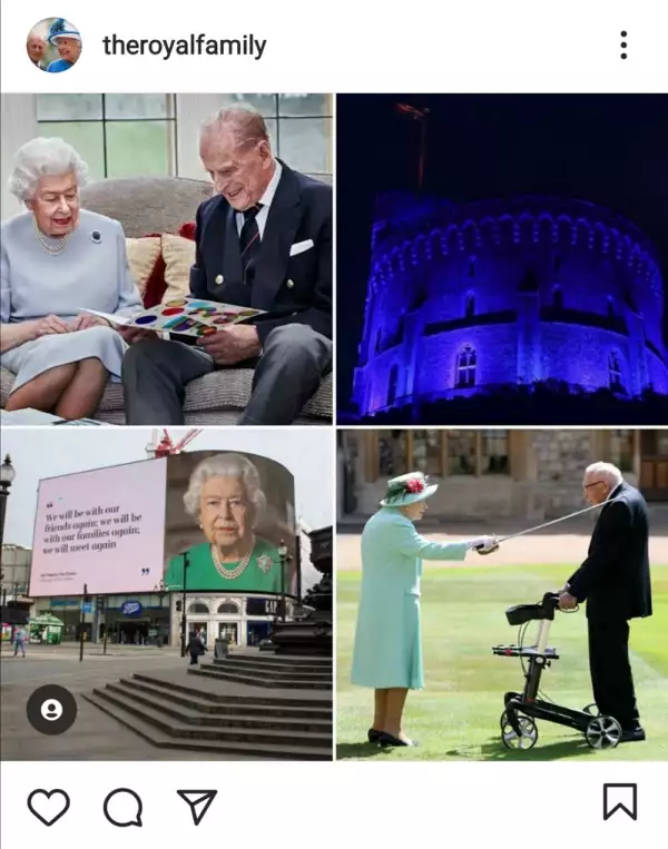 Publicación reina Isabel II