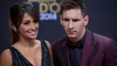 Messi y Antonella