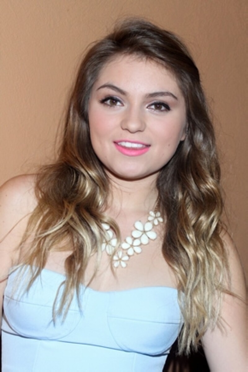 La hija de Angélica Rivera se encuentra muy emocionada por esta nueva oportunidad, sin embargo confesó que tiene un poco de miedo.