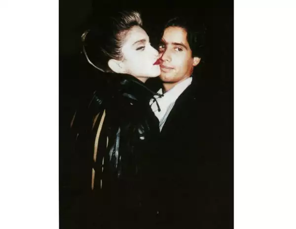 John Benitez y Madonna en 1982.