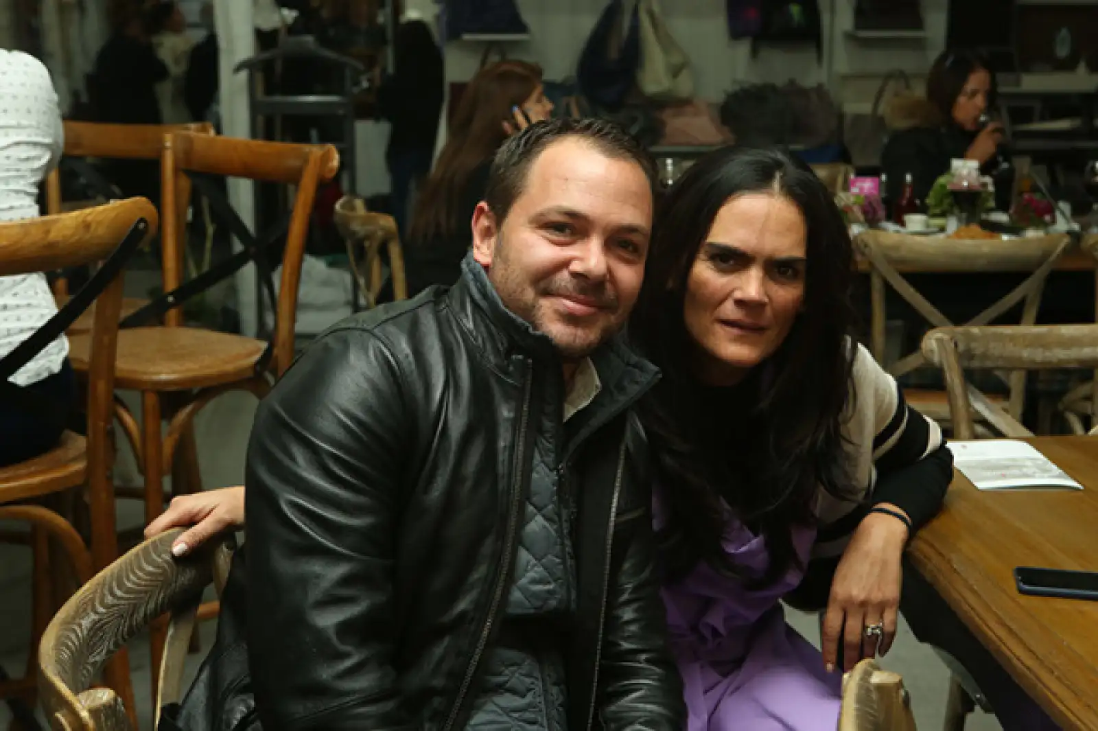 Santiago Baños y Fernanda Elias Calles