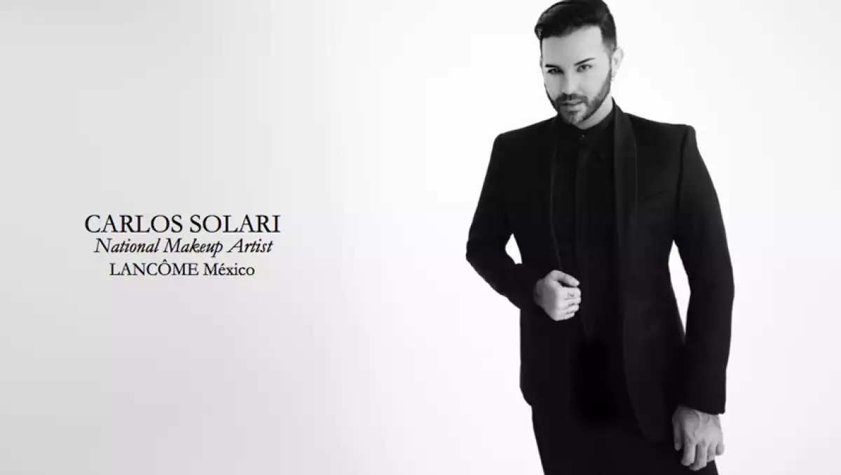 Carlos Solari, nuevo National Makeup Artist en México.