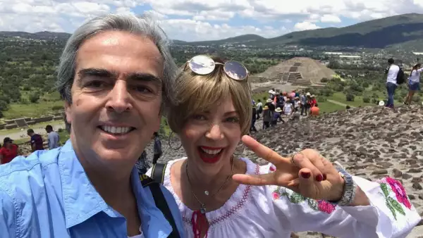 Edith González y Lorenzo Lazo