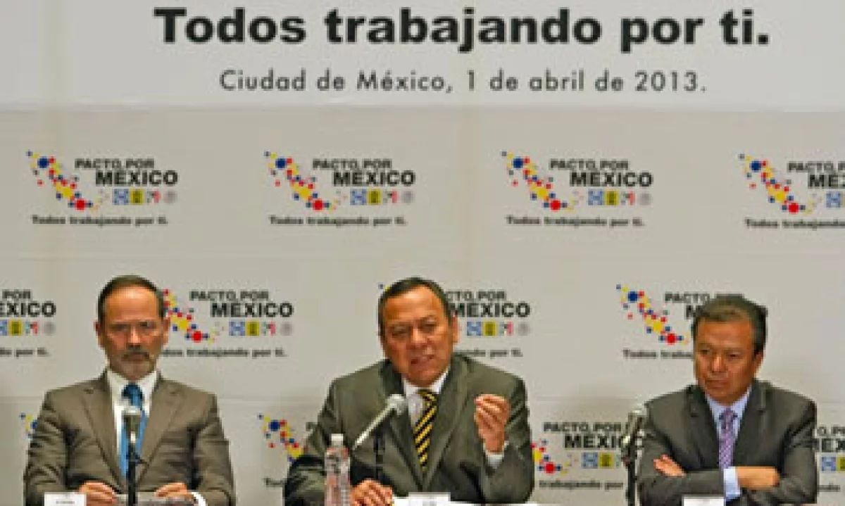 Representantes de los tres partidos y el Gobierno se reunirán el martes para fijar fechas y calendario de las reformas pendientes. (Foto: Notimex)