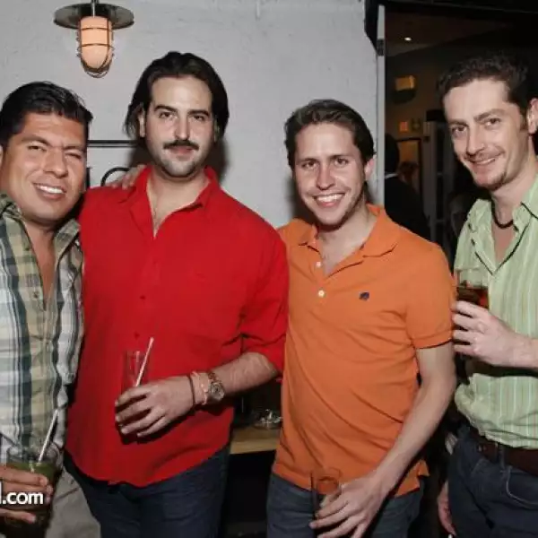 Humberto Velázquez,Omar Durend,Jonathan Schwartzman y Fernando de la Torre