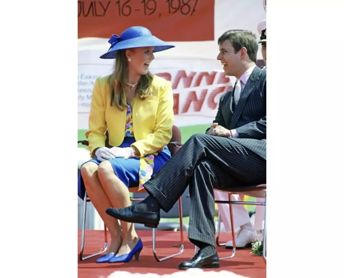 Los Duques solían ser captados siempre alegres.