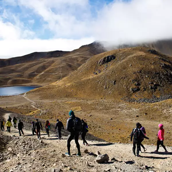 Caminata por el Nevado