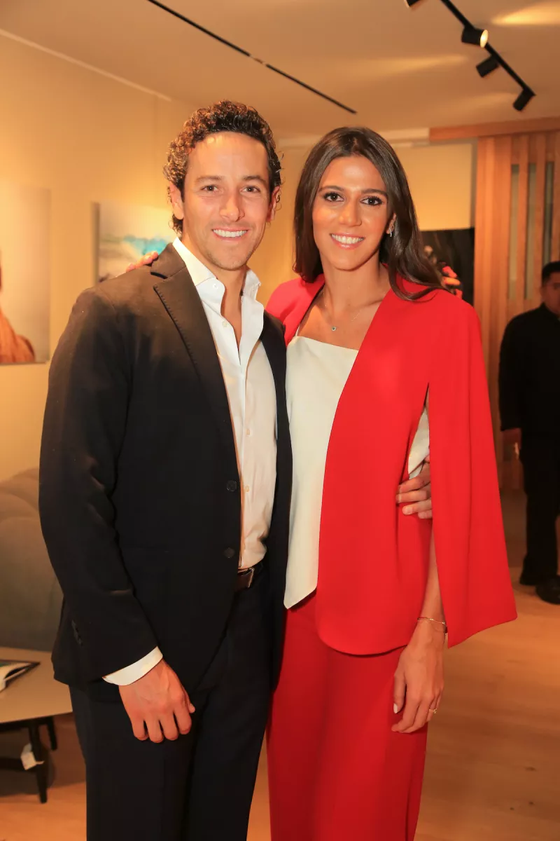 Arturo Maldonado y Johanna Elías Slim 